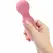 Pretty Love Mini Personal Massager Pink Silicone Compact 15cm
