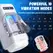 GAME CUP Thrusting & Vibrating Intimate Machine with Heating, Black, Smartphone Holder