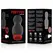 JAMYJOB Astra Intimate Machine with Dual Vibration & Suction, 13 cm, Black