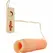 Seven Creations Gold Stimulator with Vibration Remote Control 16 cm