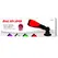 Baile Oral Sex Lover 30V Intimate Device with Suction Cup Adapter