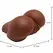 ACT Intimate Machine Big Ass TPR Dual Channel with Brown Vibrator 21cm