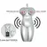 Baile Intimate Torso Model with Dual Vibration & Audio, Natural Finish