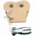 Baile Intimate Torso Model with Dual Vibration & Mesh Texture, Natural Tone