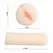 Baile Dance Passion Lady Compact Anal Intimate Machine TPR Beige