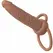 CalExotics Performance Maxx Dual Action Silikonski Sistem Smeđa 14cm