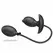 Pretty Love Inflatable Rechargeable Silicone Plug Black 10 Modes