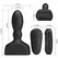 Pretty Love Marriel Prostate Massager Inflatable Soft Silicone USB Black