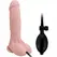 Baile Inflatable Intimate Machine 15 cm with Suction Cup, Skin-Like TPR