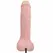 Baile Inflatable Intimate Machine 15 cm with Suction Cup, Skin-Like TPR