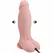 Baile Inflatable Intimate Machine 15 cm with Suction Cup, Skin-Like TPR