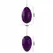 Baile Twins Balls Pink - Duple Intimne Perle sa Najlonskim Koncem, ABS, Srednje