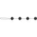 OHMAMA Black Kegel Exercise Balls 170g - 3cm Diameter, ABS Material