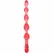 Baile Bendy Twist Flexible Red Beads - TPR, 25 cm, Waterproof Design