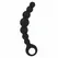 Intense Anal Beads Max Crni - Fleksibilni Silikonski Sistem Kuglica 18.5cm