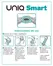 UNIQ Smart Bezlateksni Pre-Ready Sistem Kondomi 3-Pack Card Edition