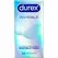 Durex Invisible Extra Thin 12 kom - Ultra-Fini, Regular Veličina, Silikonski Podmazani