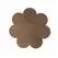 Bye Bra Breast Enhancer Pads Satin Brown Cup A/C - Invisible Support 3 Pairs