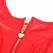 SUBBLIME Heart Zipper Red Faux Leather Dress L/XL - Wide Straps