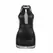 SUBBLIME 955489 Black Halter Neck haljina sa mrežom i PU detaljima L/XL
