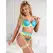 SUBBLIME 955328 Lingerie set čipka zeleno-plava L/XL podesiva elegantna