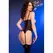 Chilirose CR 4831 Elegant Black Corset Set with Chains XL