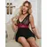 Subblime 954420 Čipkana Bondage Stil Haljina Crna S/M - Elegantan Veš