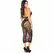 Leg Avenue Duga Bešavna Pripijena Haljina Crna One Size - Elegantan Rastegljivi Dizajn