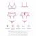 Livco Corsetti Fashion Nahir LC 20214 Burgundski saten i čipka set donjeg veša L/XL