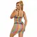 Subblime 952365 Dugin off-shoulder mrežasta haljina, One Size