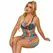 Subblime 952365 Dugin off-shoulder mrežasta haljina, One Size
