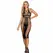 Subblime 952310 Long Black Fishnet Dress One Size - Elegant Mesh Design