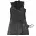 Subblime L/XL Black Lace & Leather Dress - Elegant Figure-Hugging Design