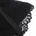 Subblime L/XL Black Lace & Leather Dress - Elegant Figure-Hugging Design