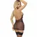 Subblime Transparentna Halter Mini Haljina Crna L/XL - Elegantan Mrežasti Dizajn