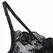 Subblime 3-Piece Lingerie Set Floral Black S/M - Bra, Thong, Garter