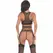 Livco Corsetti Finicia LC90725 Podvezica Crna L/XL - Elegantna Čipkana Završna Obrada