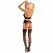 LivCo Corsetti Moridam LC 90552 Black Lace Bra, Garter Belt & Panty Set