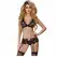 LivCo Corsetti Fashion Belita LC 90231 Elegant Black Lace Lingerie Set S/M