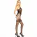 Leg Avenue Bodystocking Halter Neck Heart Pattern Black One Size