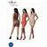 PASSION BS097 Crni Bodystocking Mesh Dizajn One Size