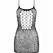 PASSION BS096 Crni Mesh Bodystocking One Size - Elegantan Stretch Dizajn