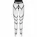 PASSION Eco Collection S006 Bodystocking Beli - Održiv Dizajn, One Size