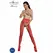 Passion ECO S003 Bodystocking Crveni - Održiv, Univerzalna Veličina