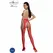Passion ECO S003 Bodystocking Crveni - Održiv, Univerzalna Veličina