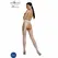 PASSION Eco Collection Bodystocking ECO S002 Bela - Održiv Dizajn, One Size
