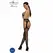 Passion ECO S002 Bodystocking Black - Eco-Friendly Recycled Material One Size
