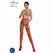 Passion ECO S001 Crveni Bodystocking - Eko-prijateljski Reciklirani Materijal, One Size