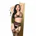 Penthouse Smoking Gun 2-Piece Lingerie Set S/M/L - Crochet Style, Halter Neck