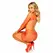 Leg Avenue Net Long Sleeved Mini Dress One Size Red - Elegant Fishnet Design